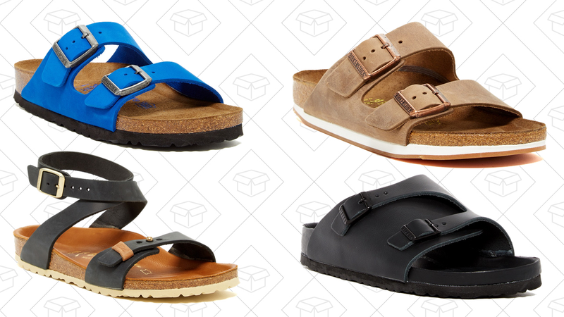 Arizona Soft Footbed Sandal, $90 | Delhi Lux Sandal, $120 | Arizona Sport Sandal, $90 | Zurich Exquisite Sandal, $120